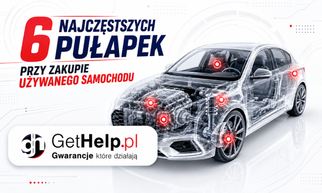 Zakup używanego samochodu – 6 najczęstszych pułapek | GetHelp.pl