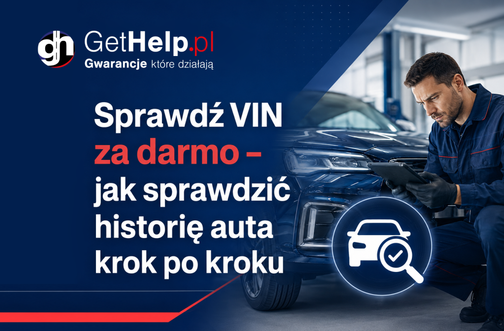 Sprawdź VIN za darmo GetHelp.pl