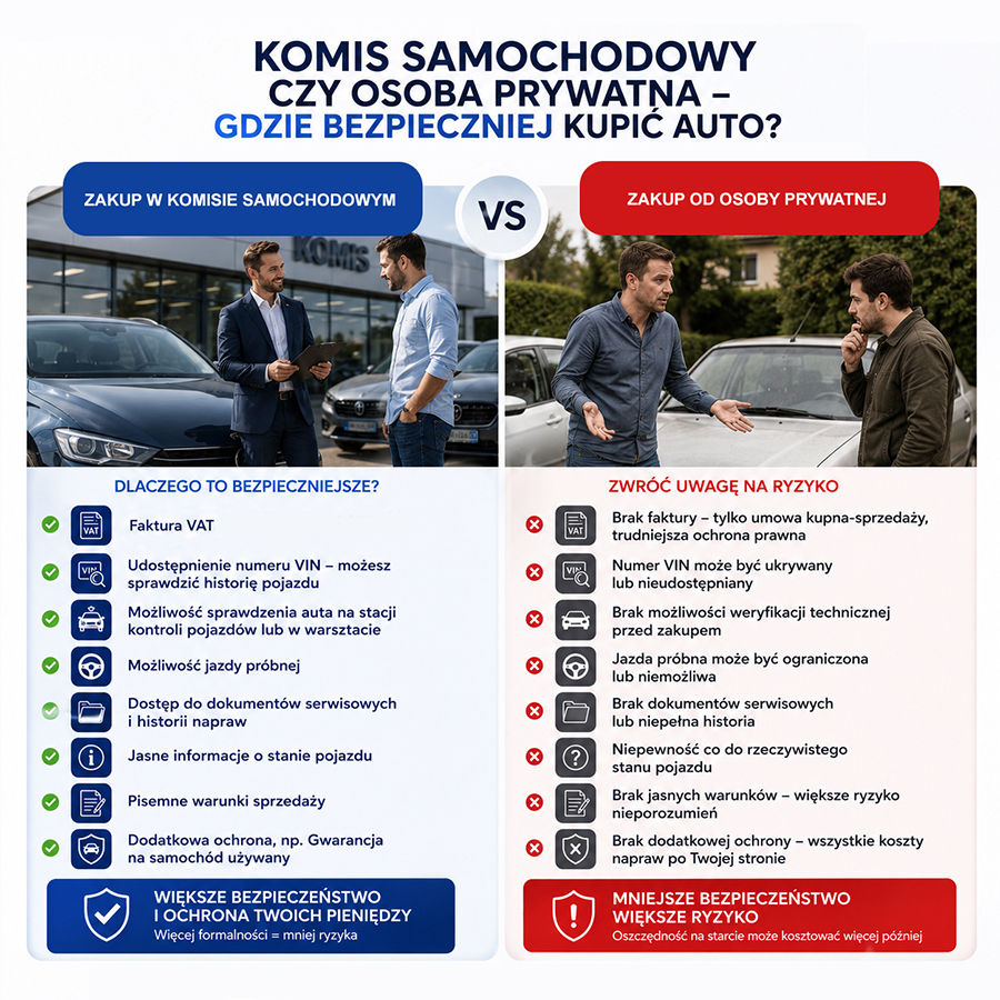 komis samochodowy GetHelp jakie auto wybrać
