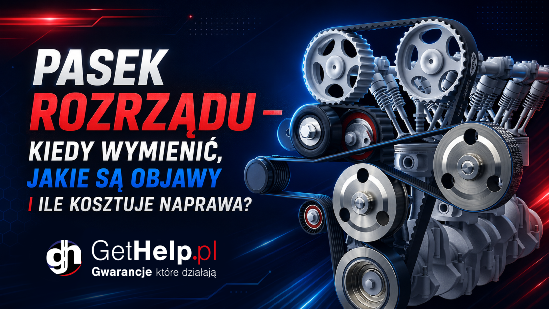 Pasek rozrządu – kiedy wymienić, objawy i koszt naprawy